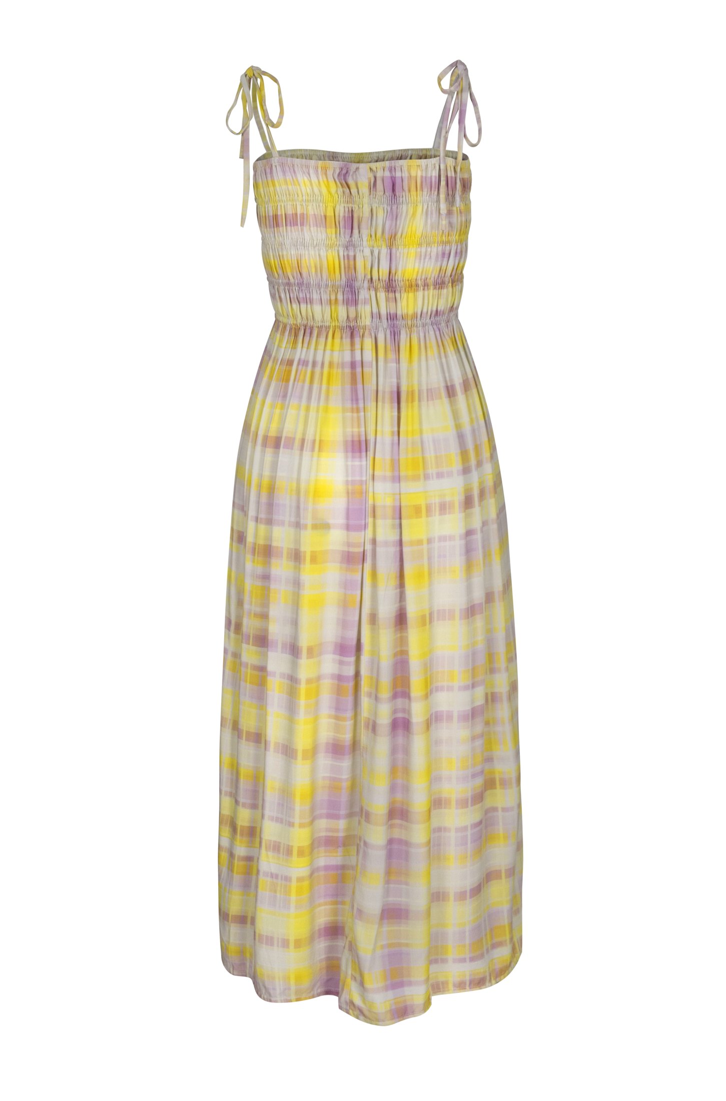Amalfi Maxi Dress | Sorbet Plaid — thumbnail 6