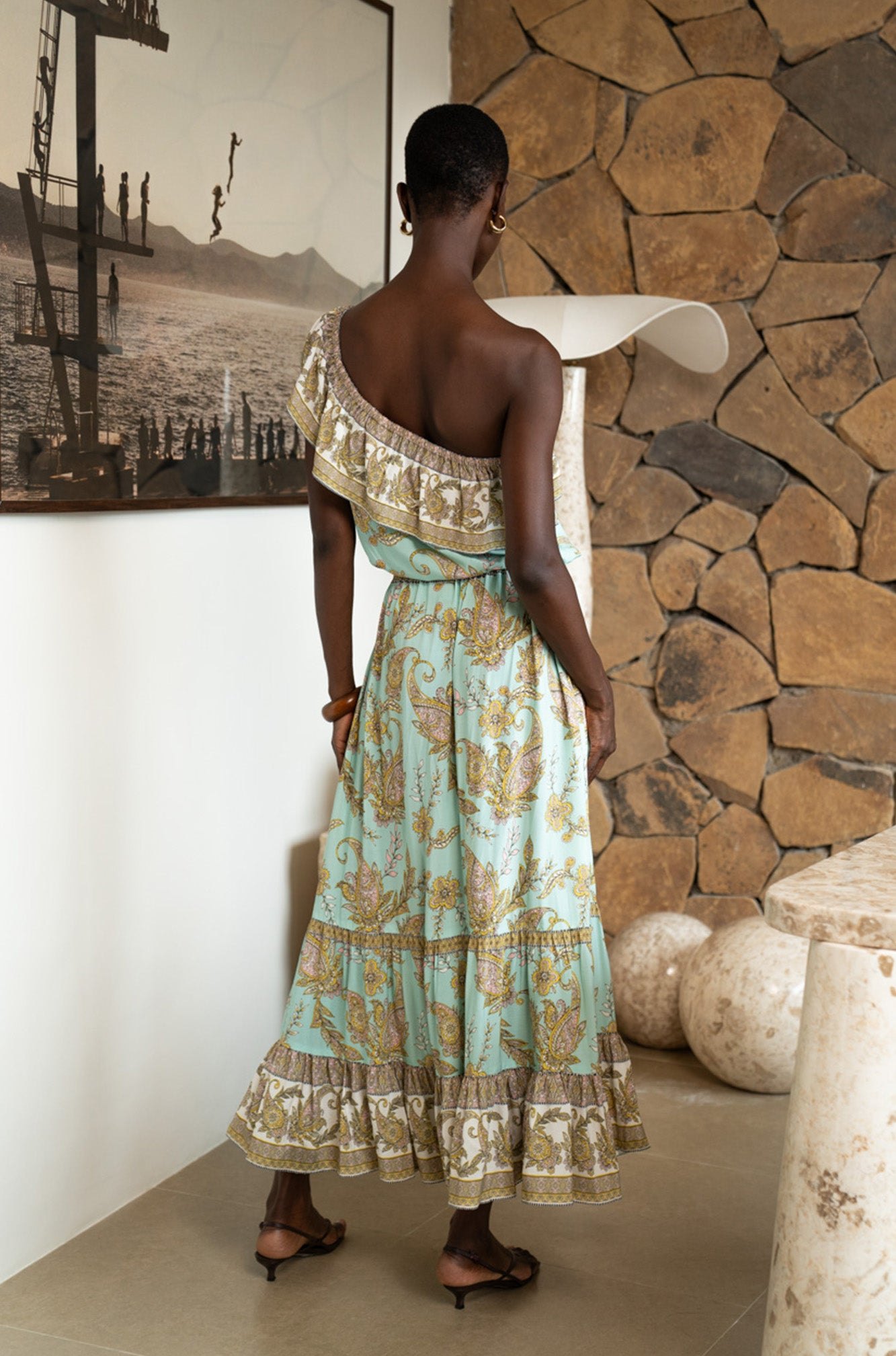 Mabel Skirt | Amalfi Paisley — thumbnail 3