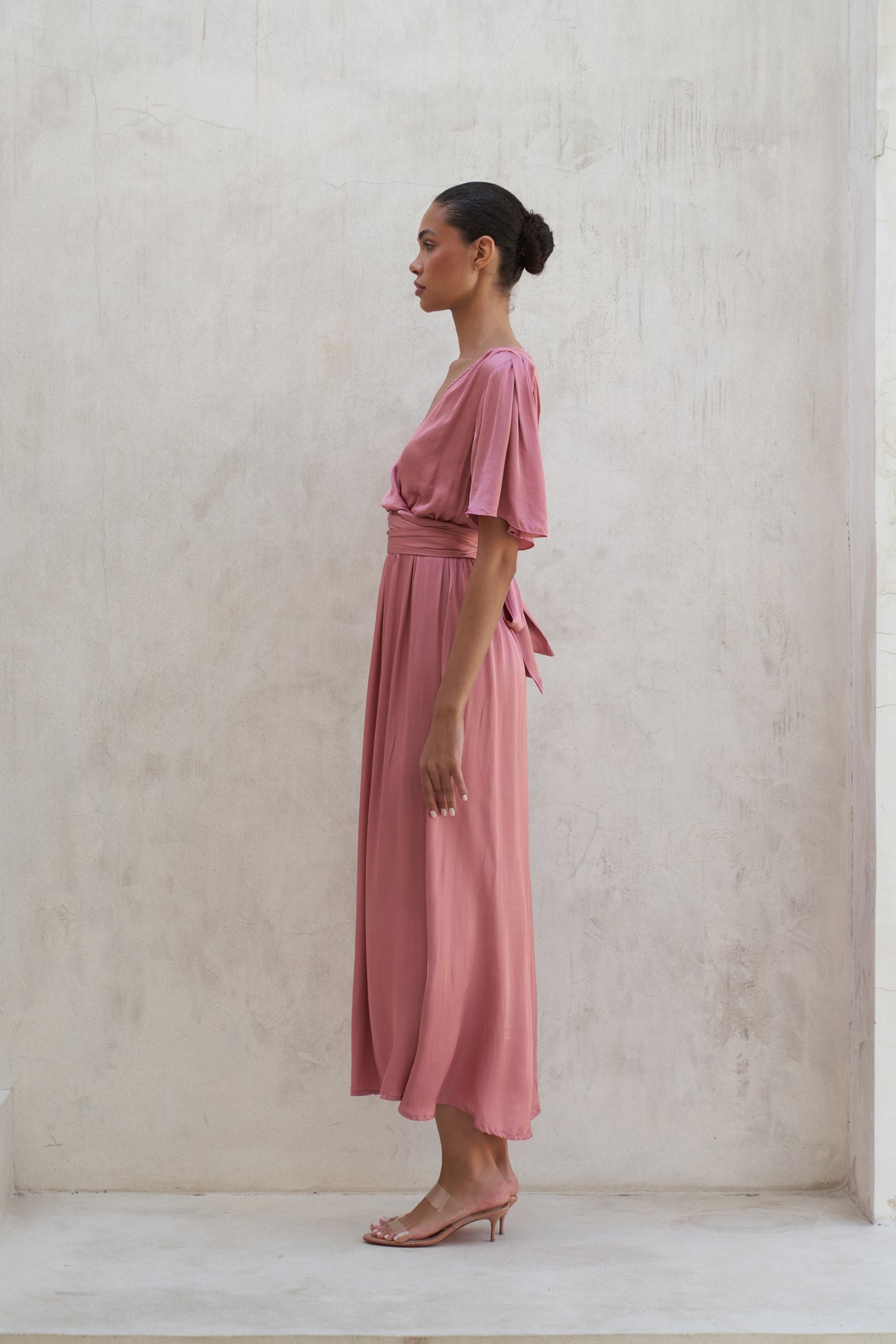 Marlowe Maxi Dress | Berry Rose — thumbnail 5