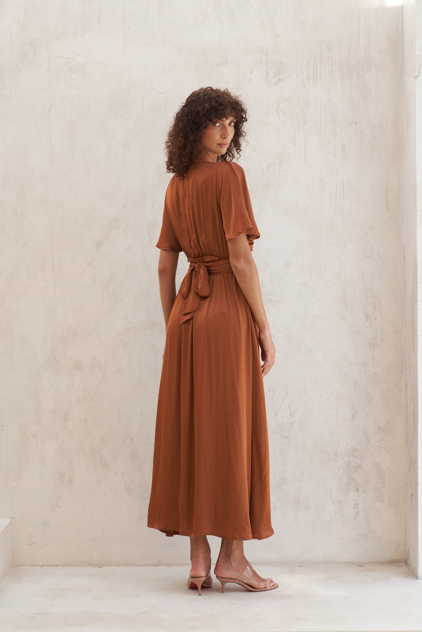 Marlowe Maxi Dress | Cinnamon — thumbnail 6