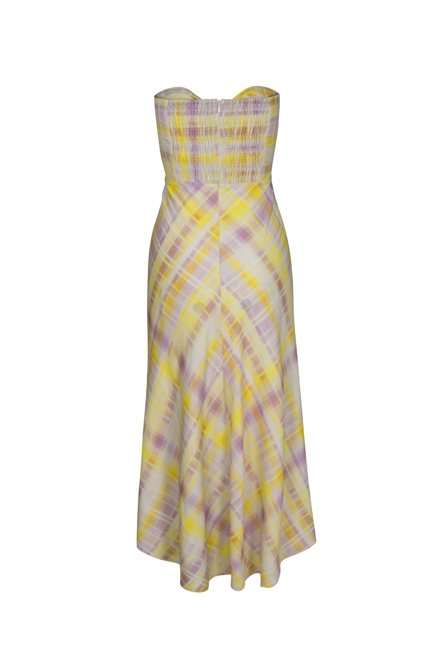 Sabine Midi Dress | Sorbet Plaid — thumbnail 12