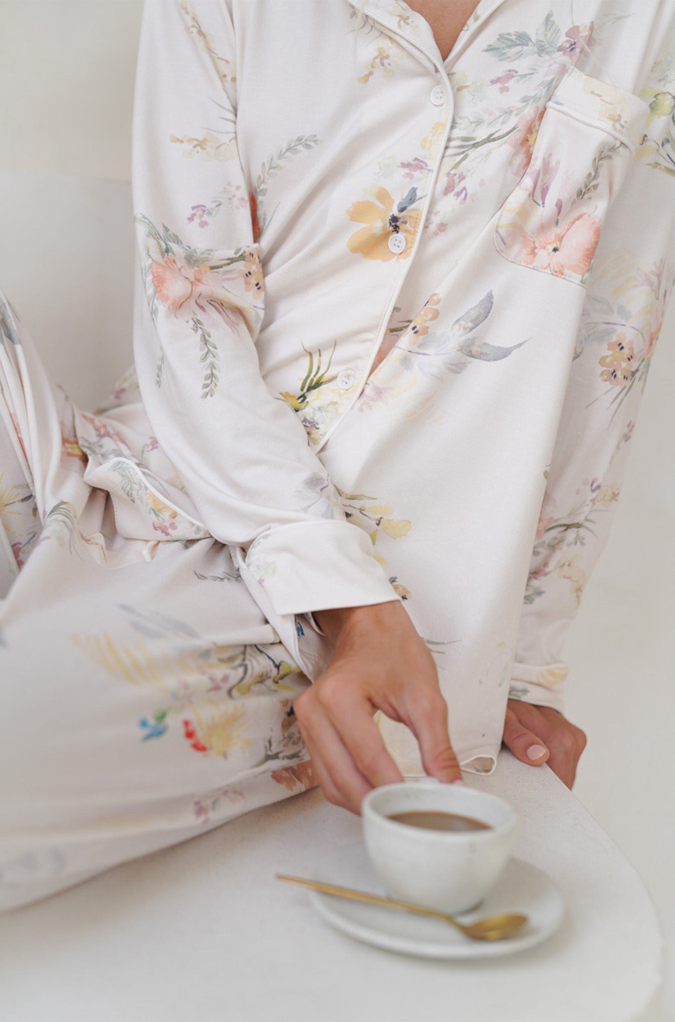 Francesca Sleep Set | Secret Garden Vanilla — thumbnail 3
