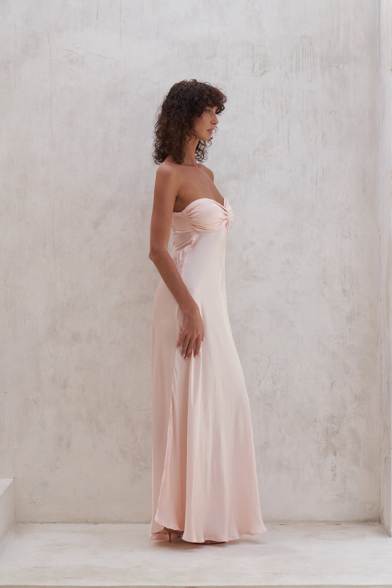 Victoria Maxi Dress | Rosewater — thumbnail 4