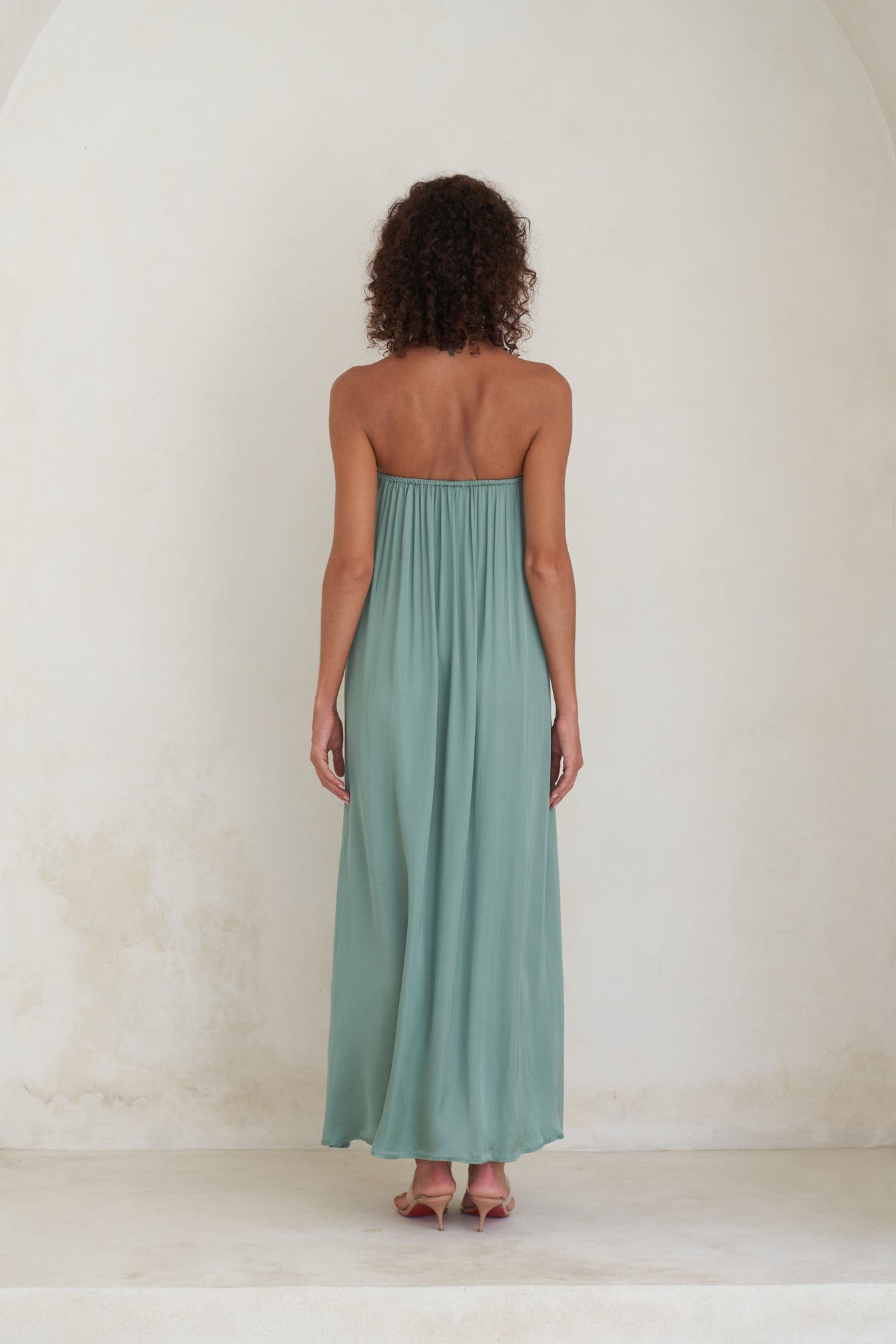 Aveline Maxi Dress | Olive — thumbnail 6