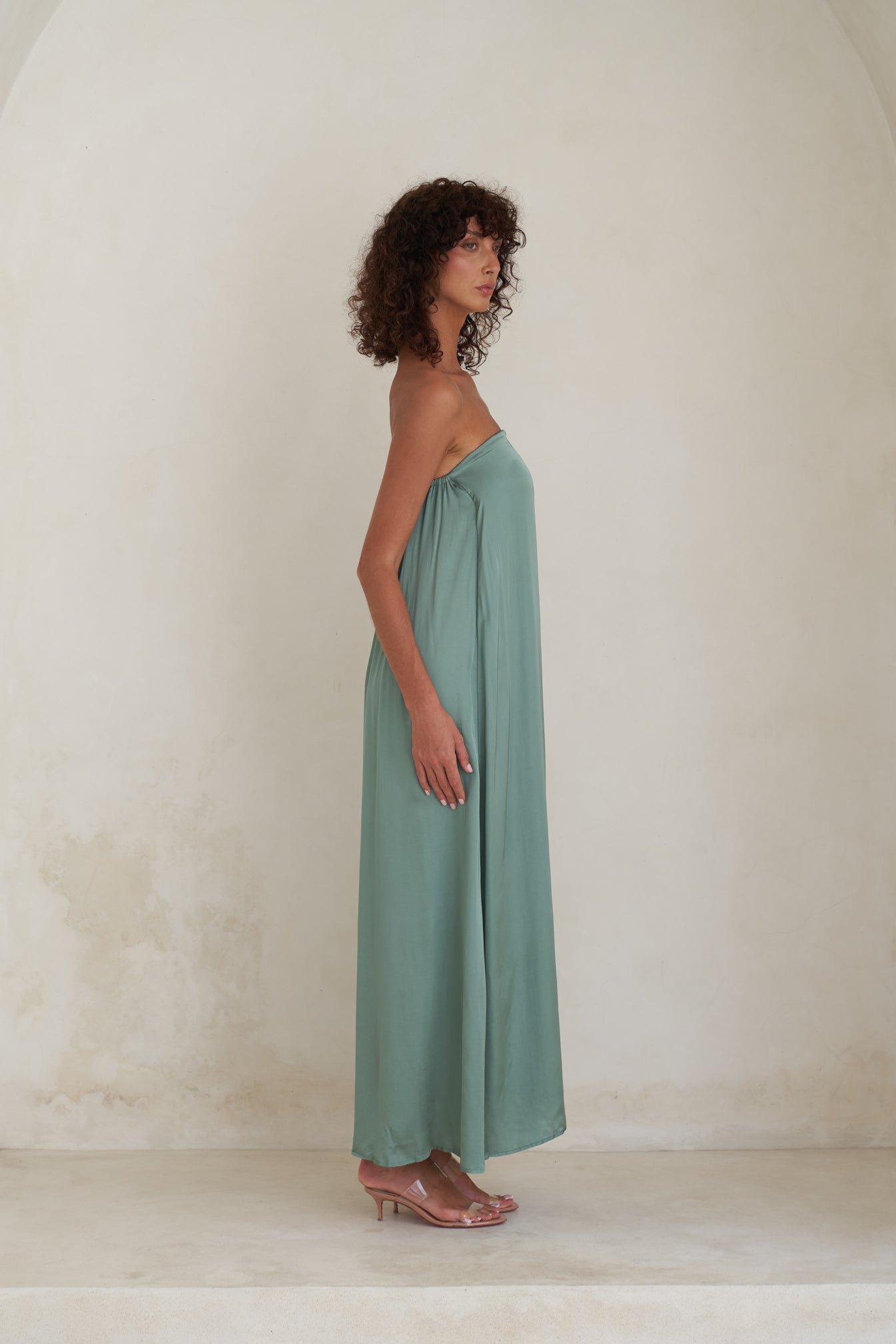 Aveline Maxi Dress | Olive — thumbnail 4