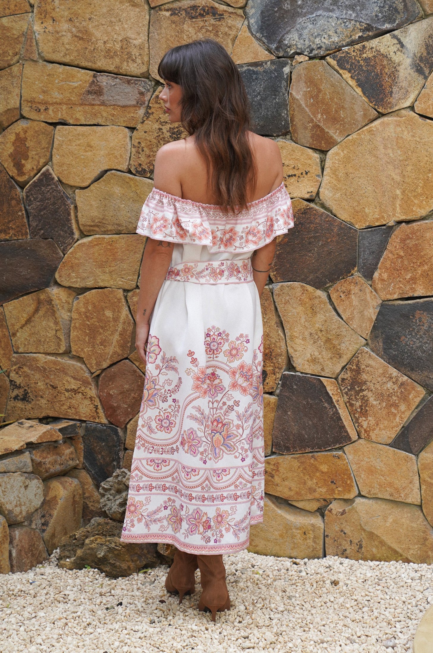 Lily Midi Dress | Bohemian Dream — thumbnail 4
