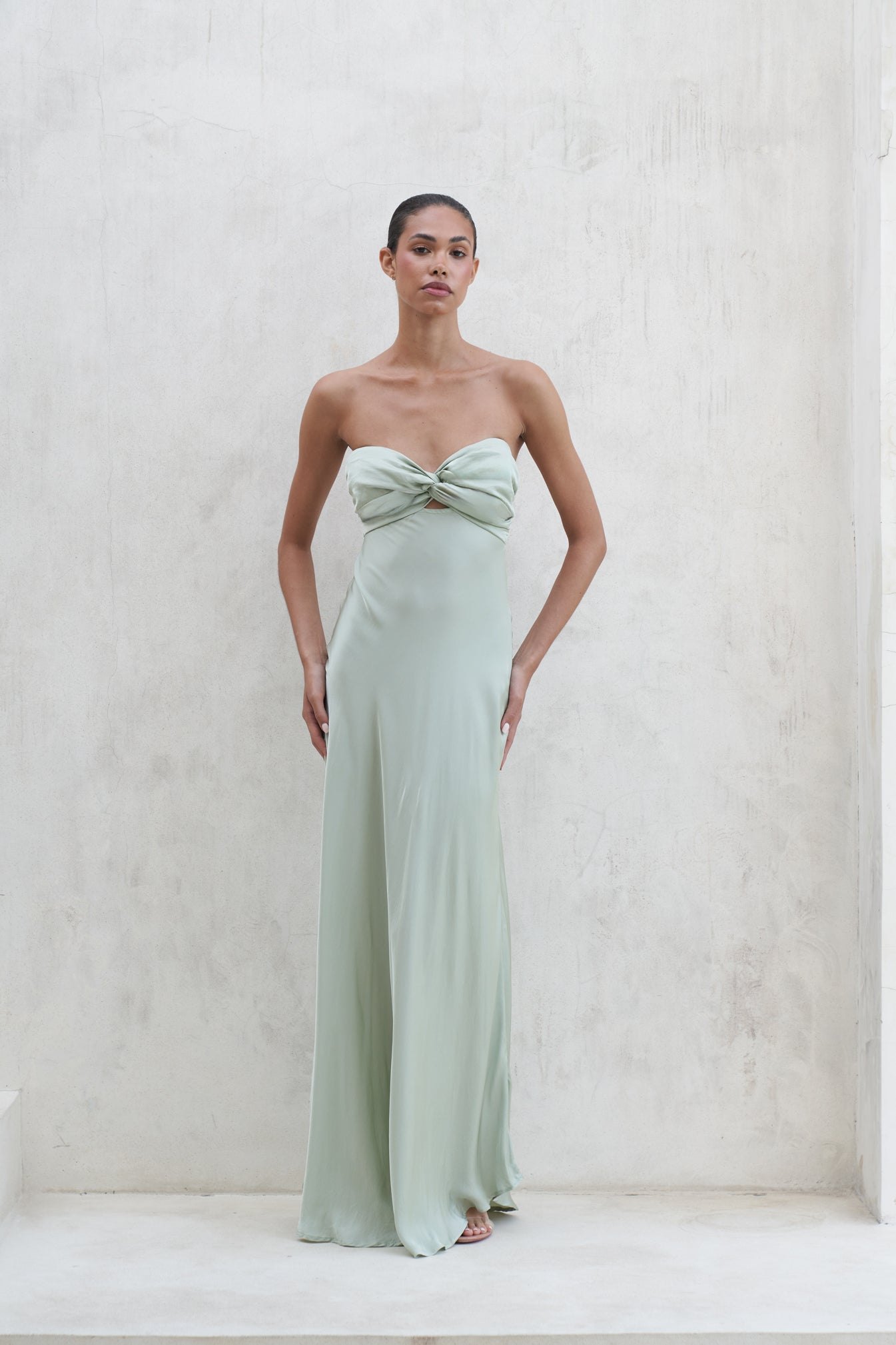Victoria Maxi Dress | Sage — thumbnail 2