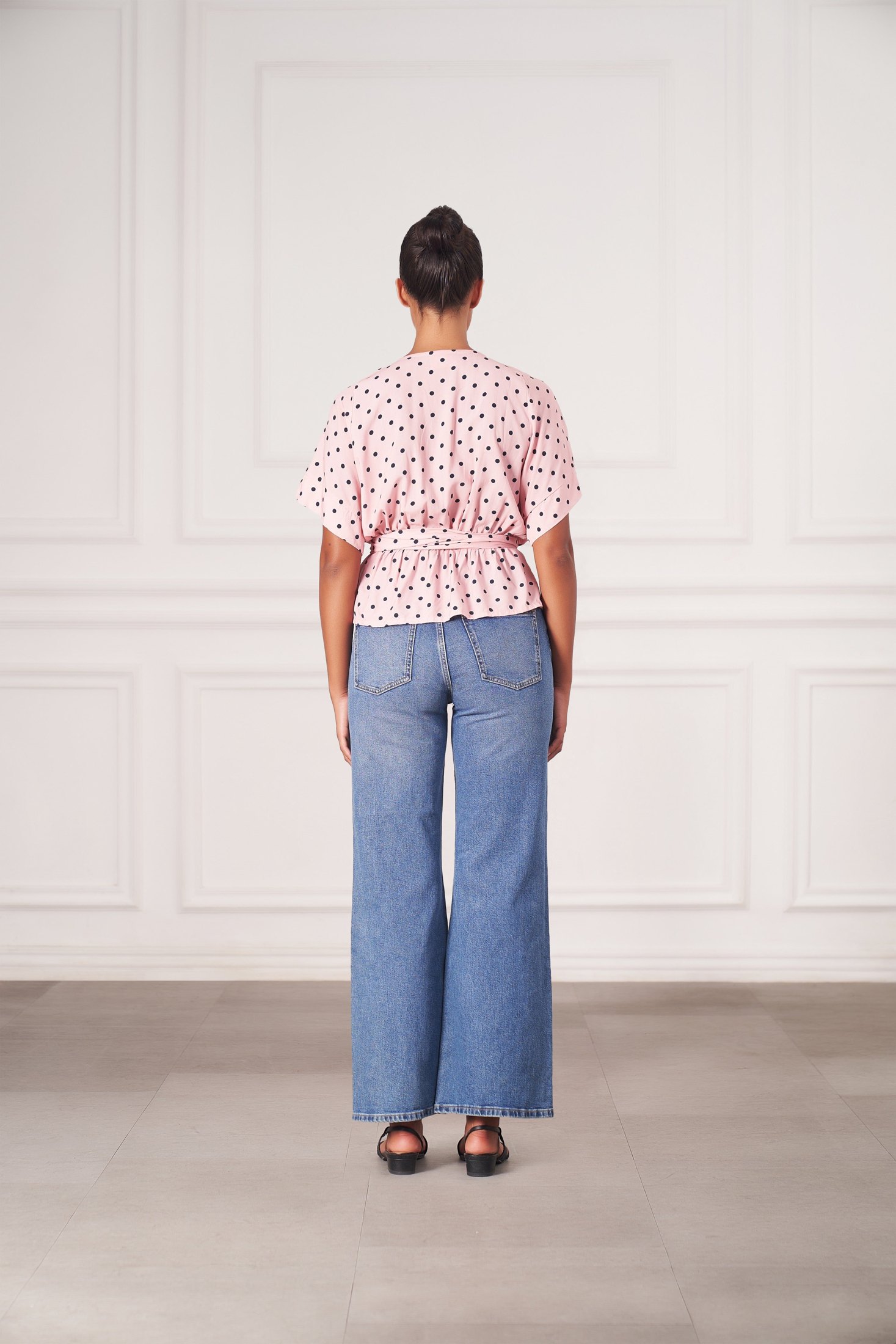 Melody Top | Pink Polka Dots — thumbnail 2
