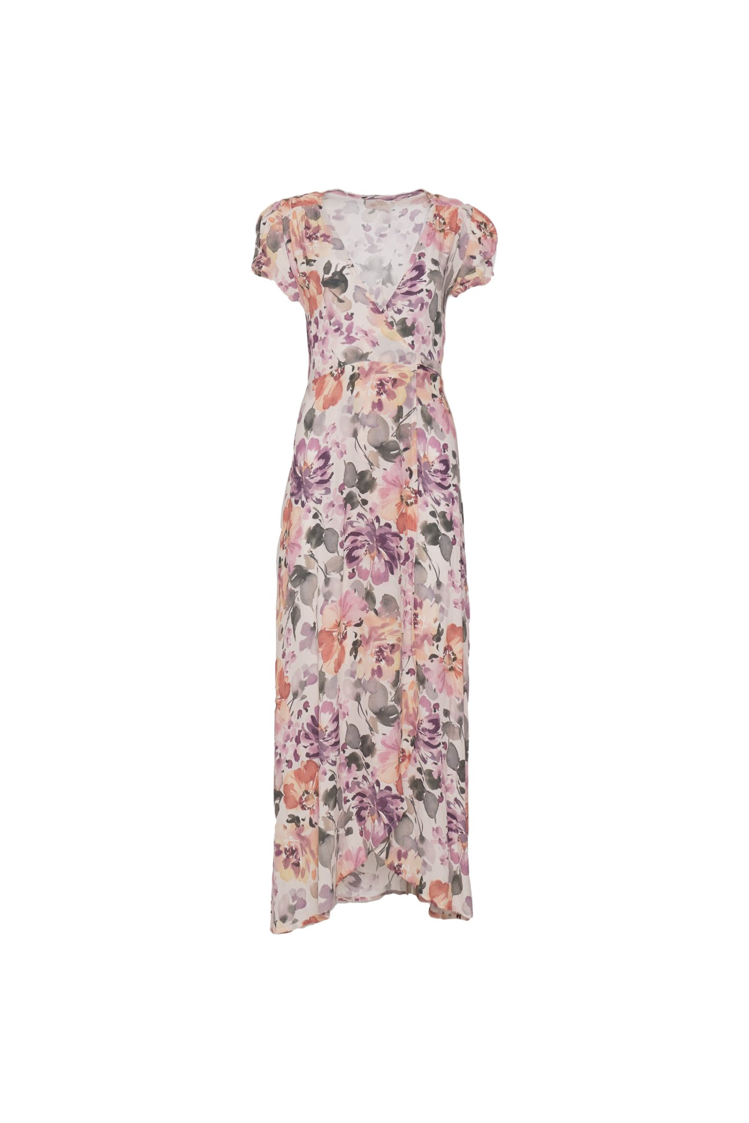 Alexa Maxi Wrap Dress | Soiree Floral — thumbnail 15