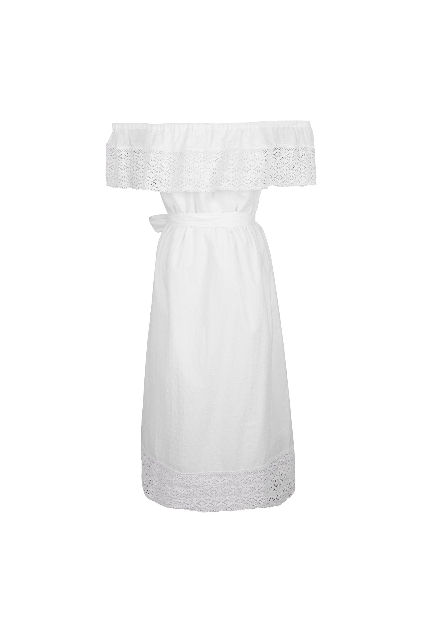Lily Midi Dress | White — thumbnail 8