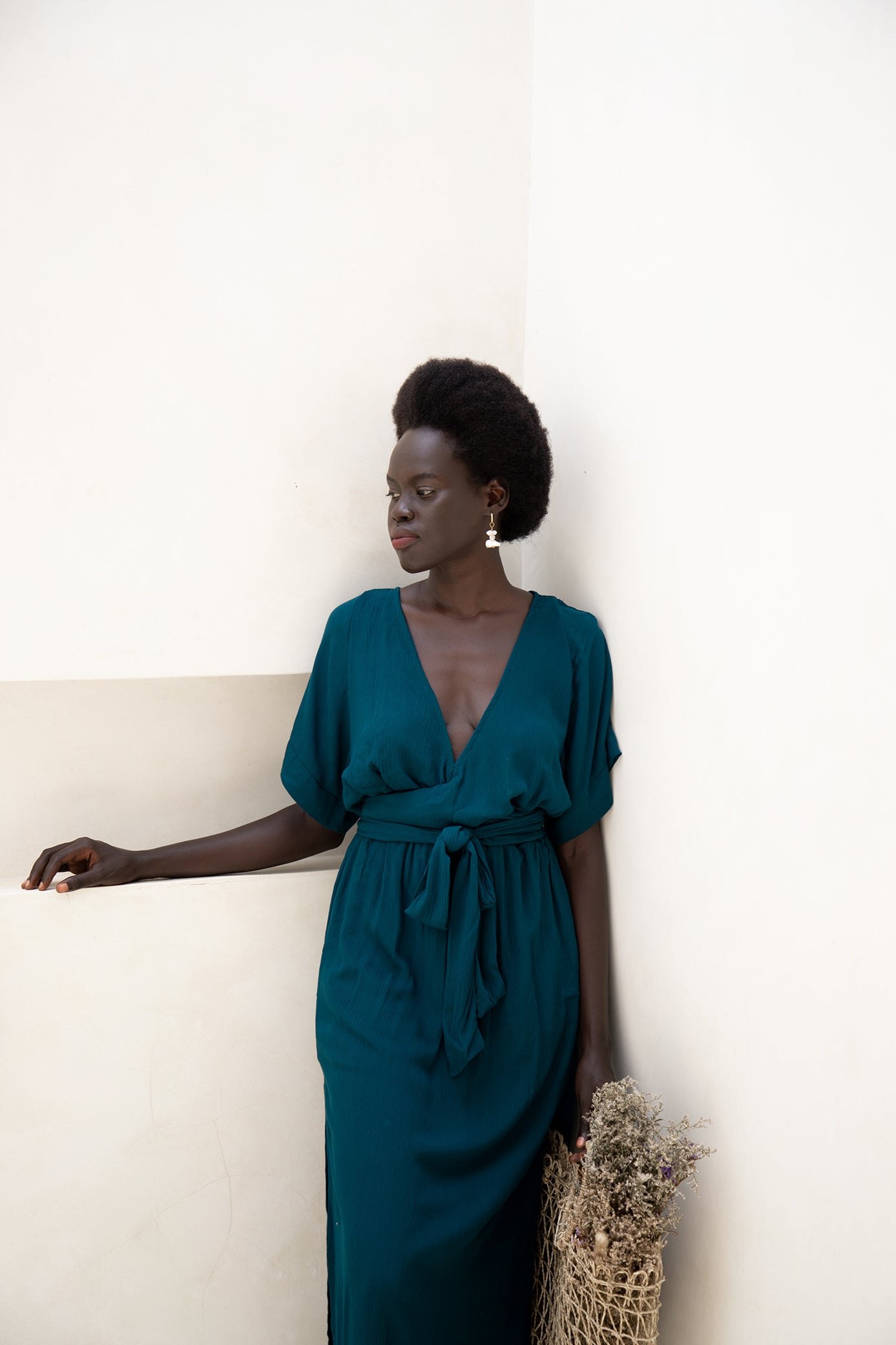 Melody Maxi Dress | Teal — thumbnail 10