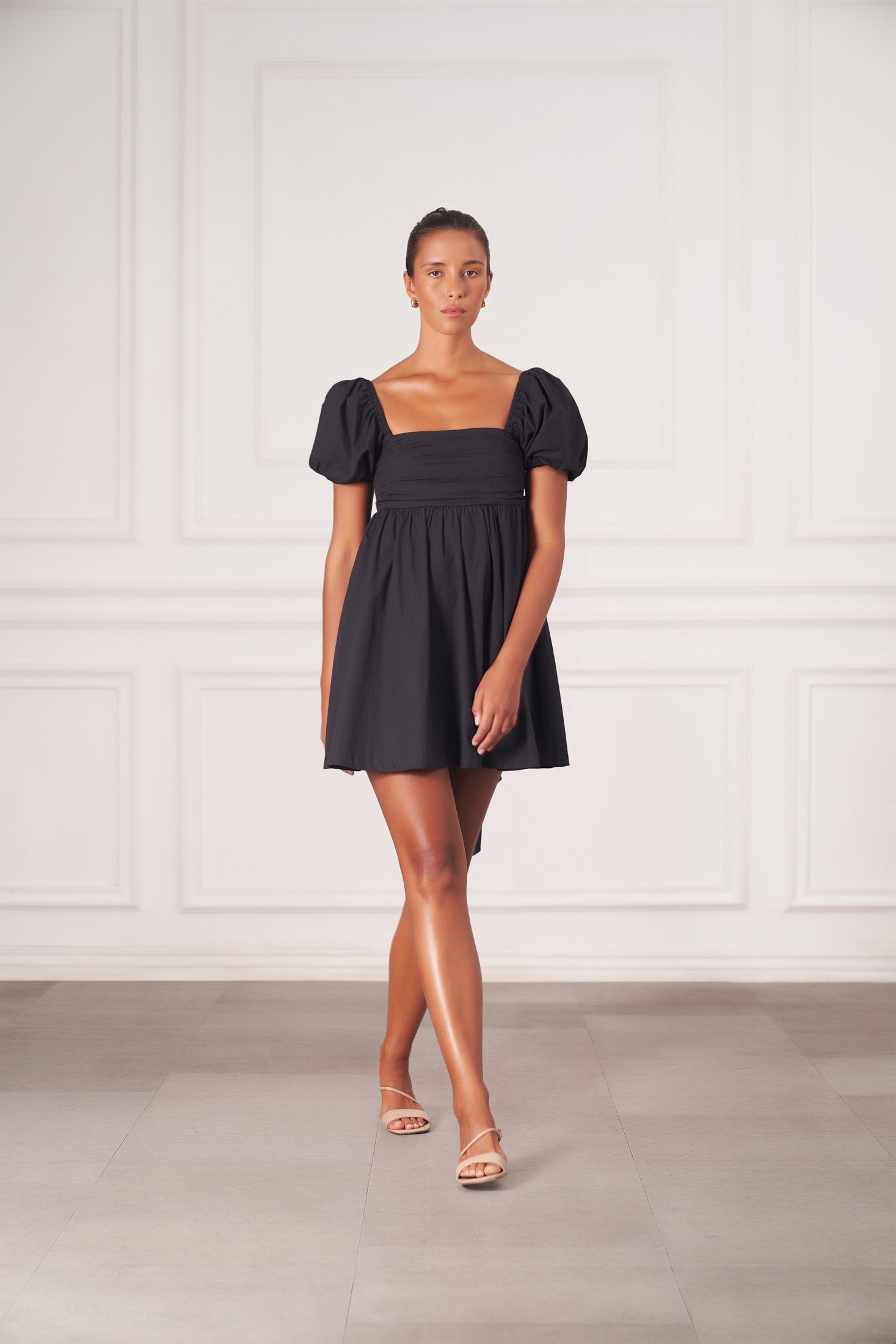 Grace Mini Dress | Black — thumbnail 5