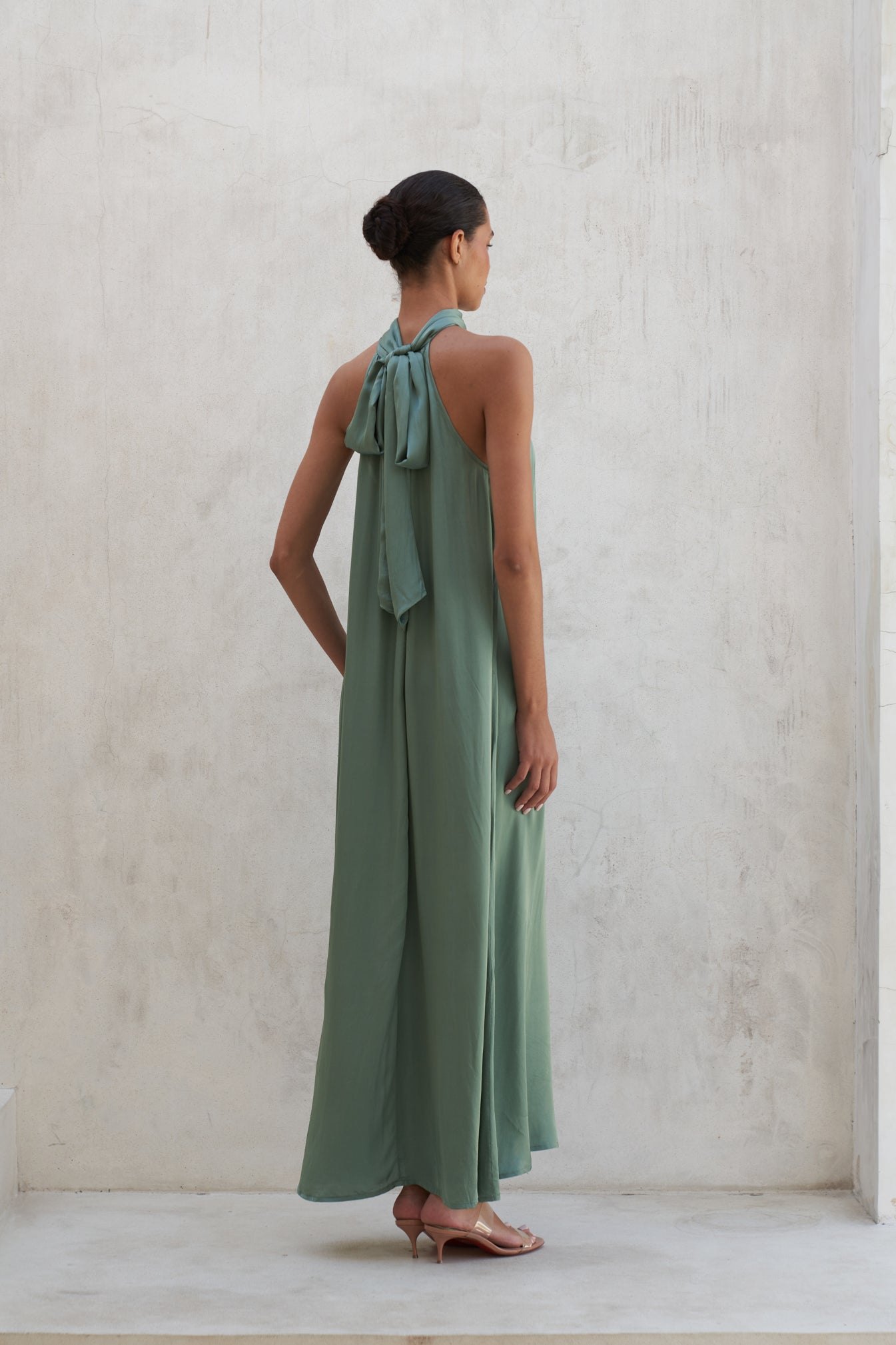Allegra Maxi Dress | Olive — thumbnail 6