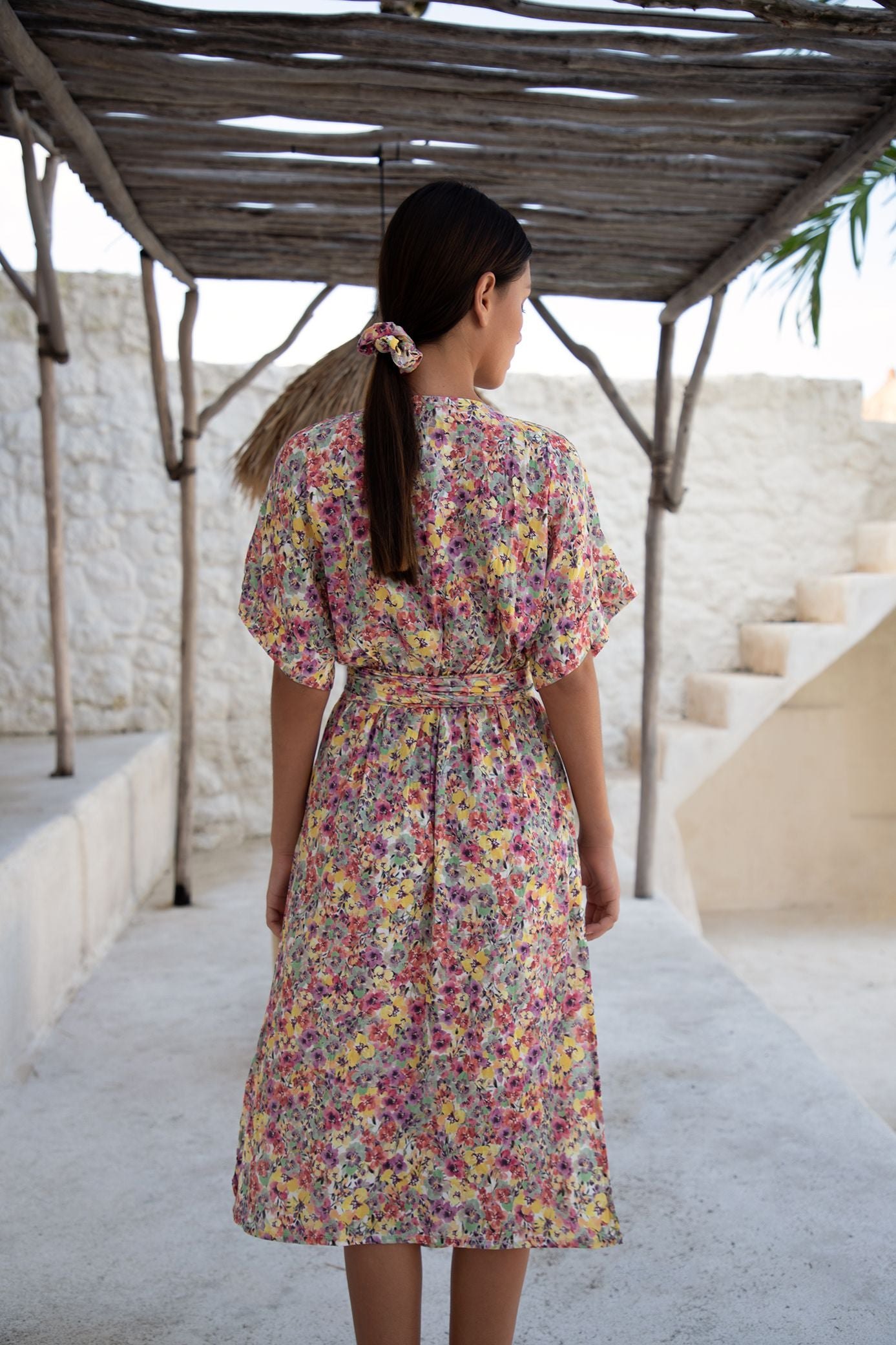 Melody Midi Dress | Floral Escape — thumbnail 8