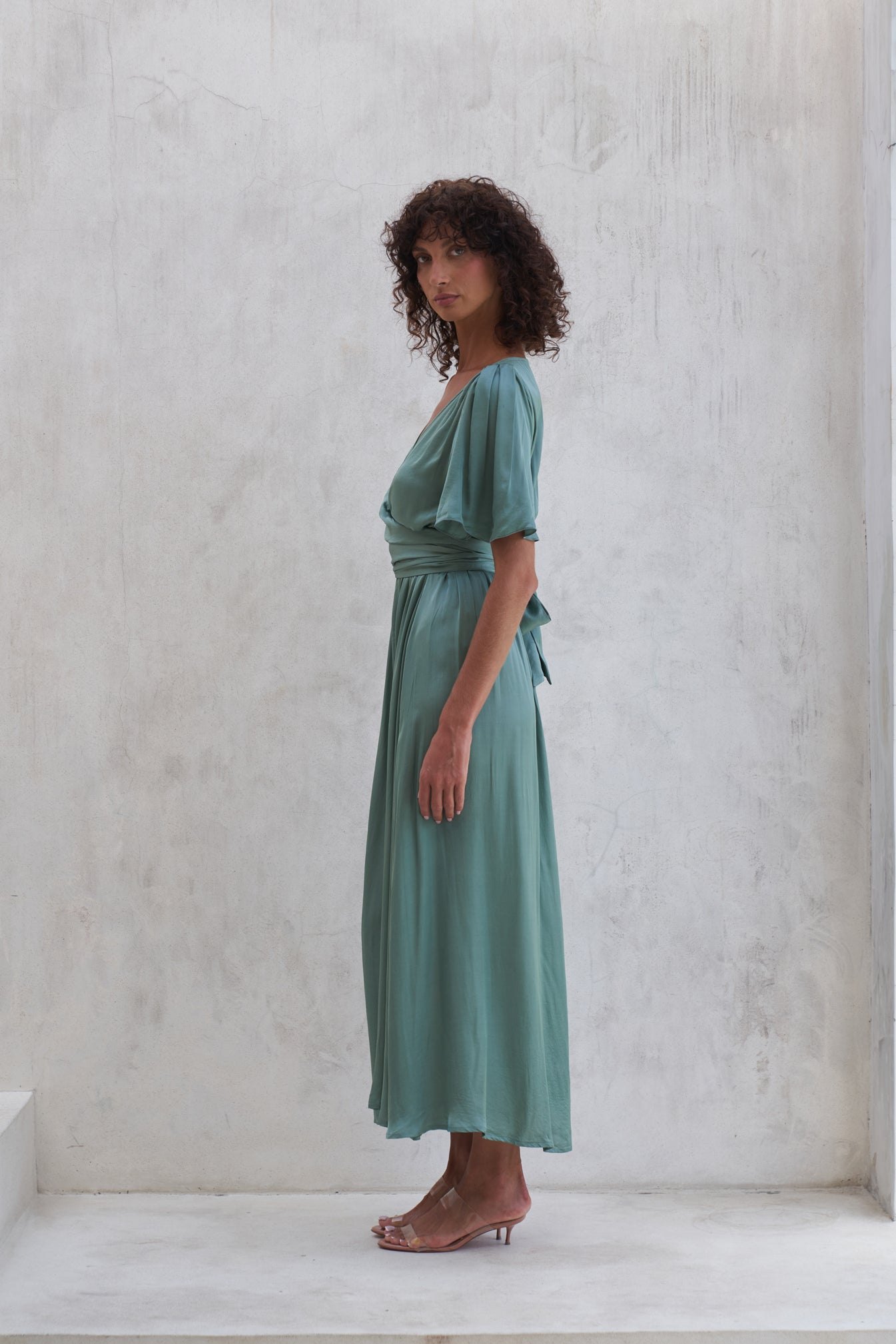 Marlowe Maxi Dress | Olive — thumbnail 4