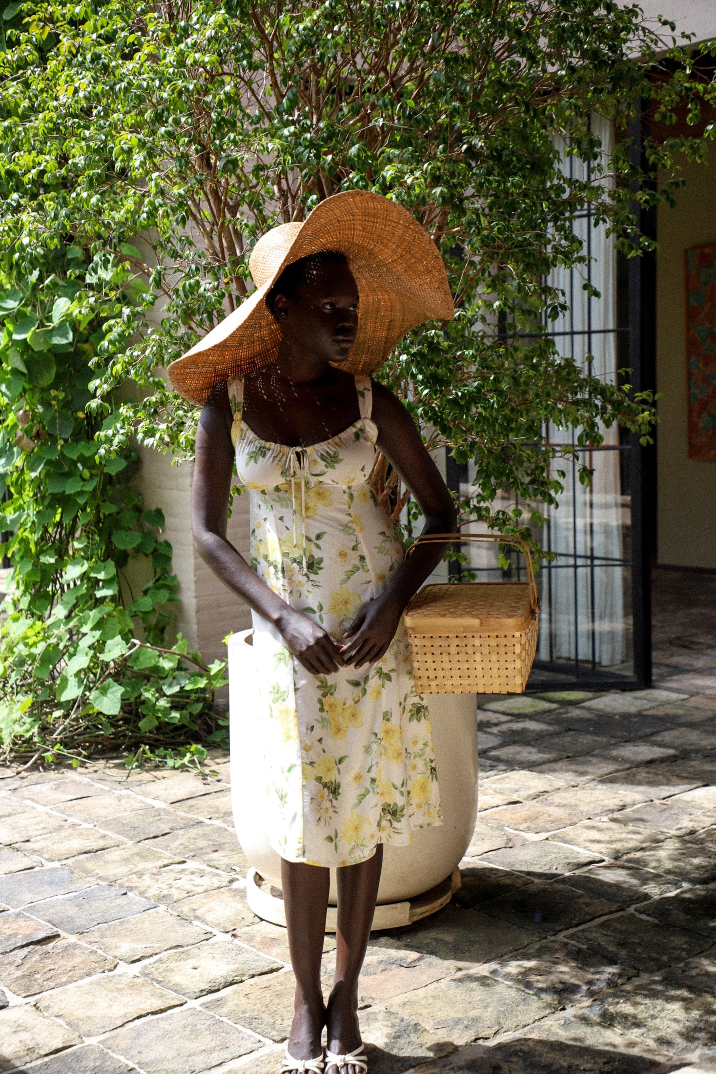 Eloise Midi Dress | Cottage Garden — thumbnail 5