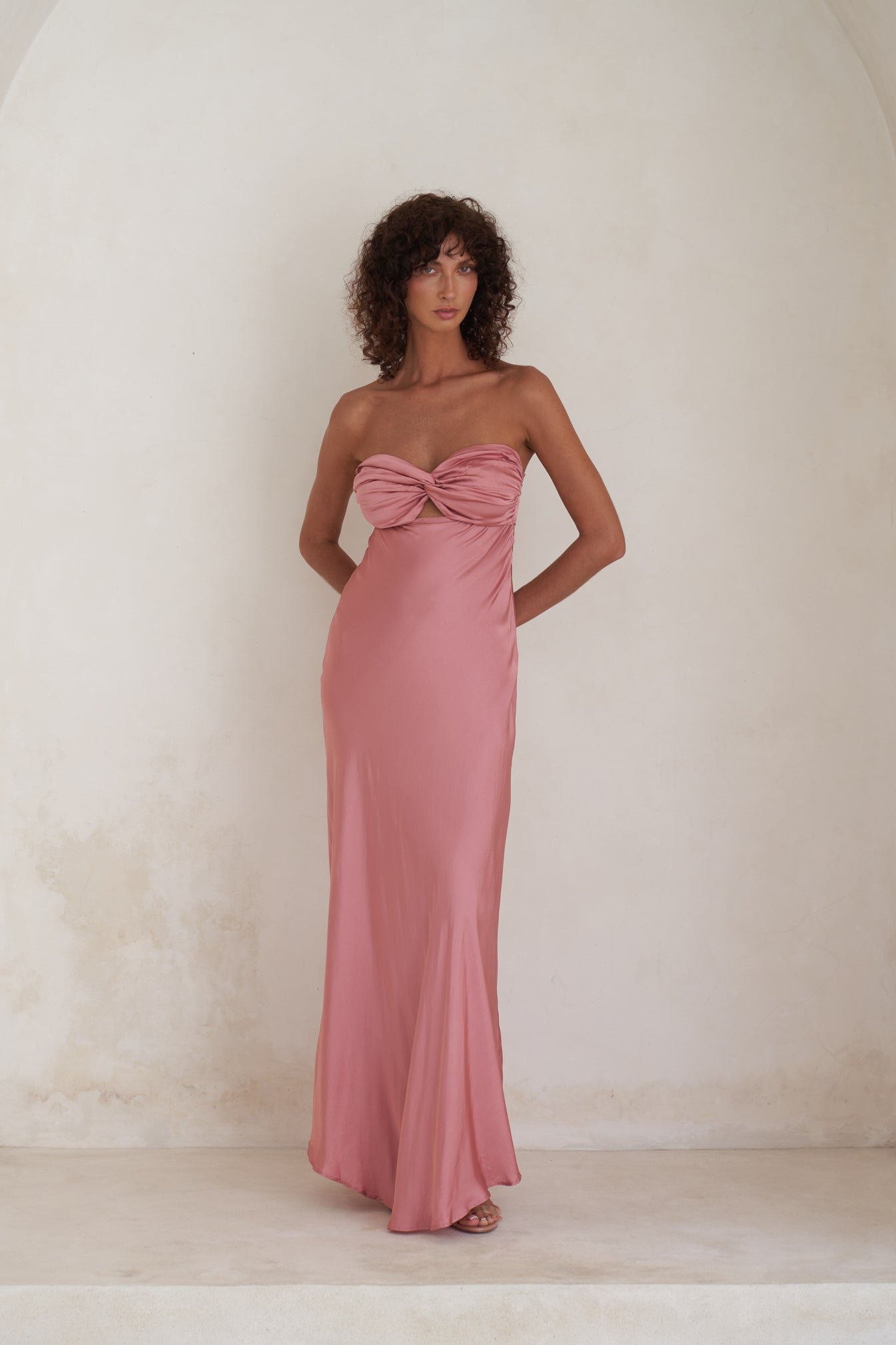Victoria Maxi Dress | Berry Rose — style inspiration