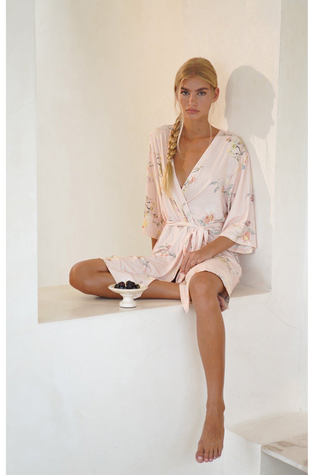 Olivia Robe | Secret Garden Blush — thumbnail 2