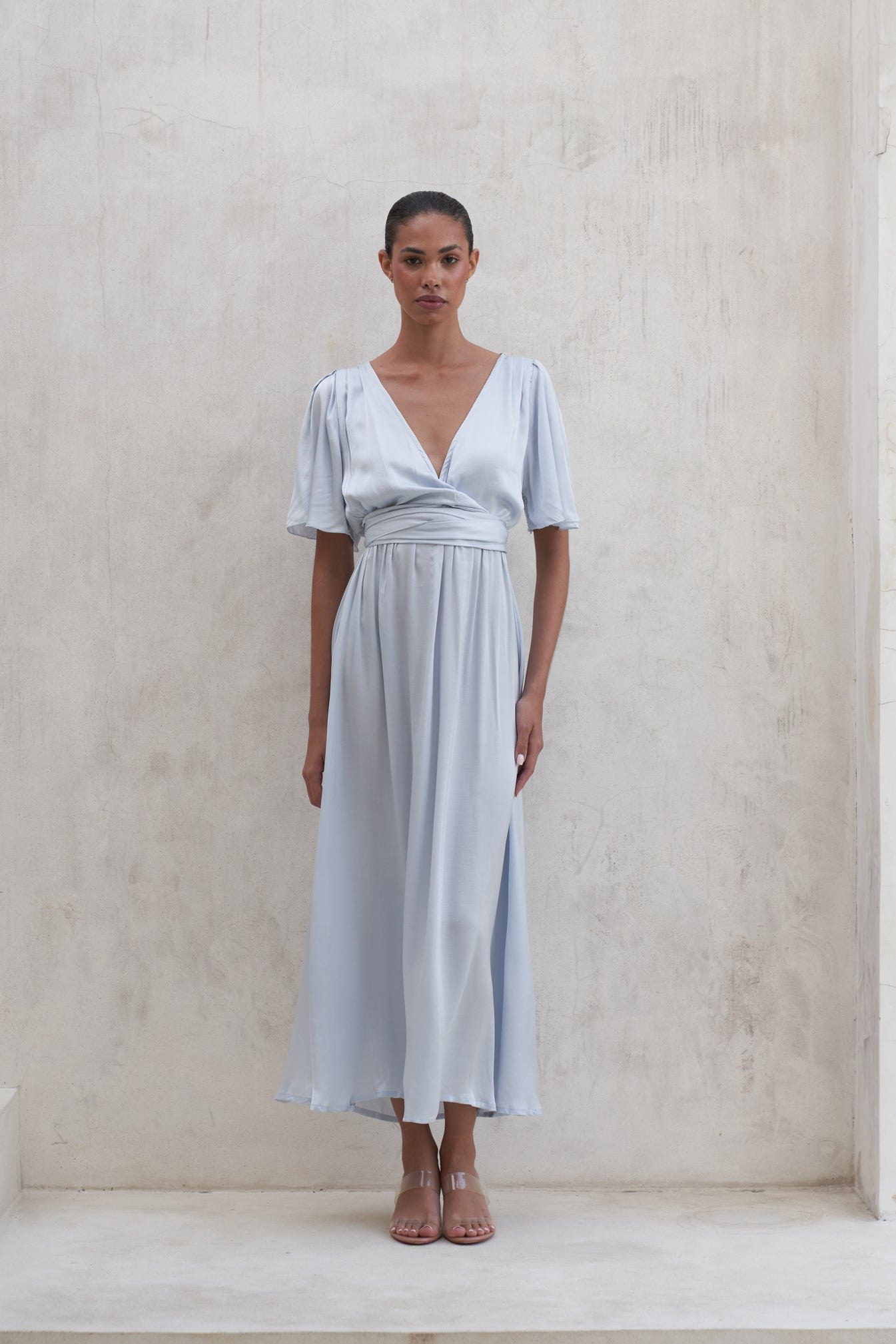 Marlowe Maxi Dress | Pearl Blue