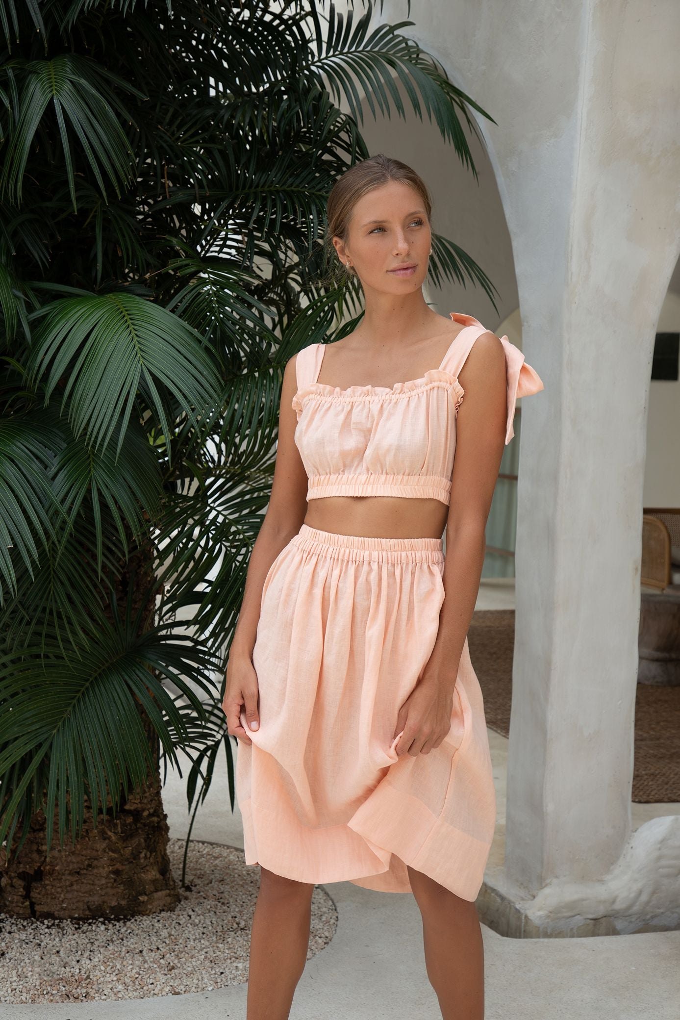 Millie Crop | Evening Sand