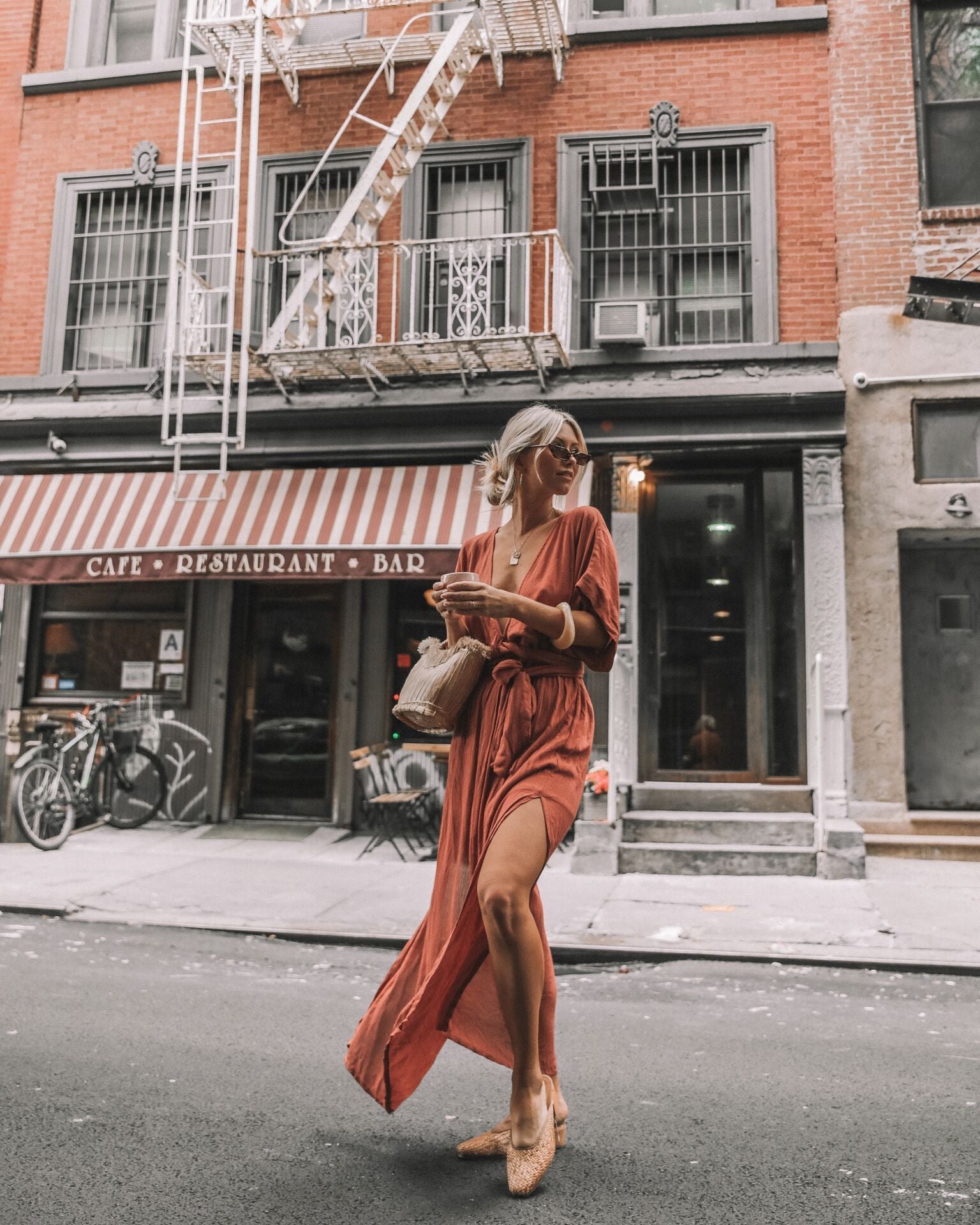 Melody Maxi Dress | Deep Rose — thumbnail 3