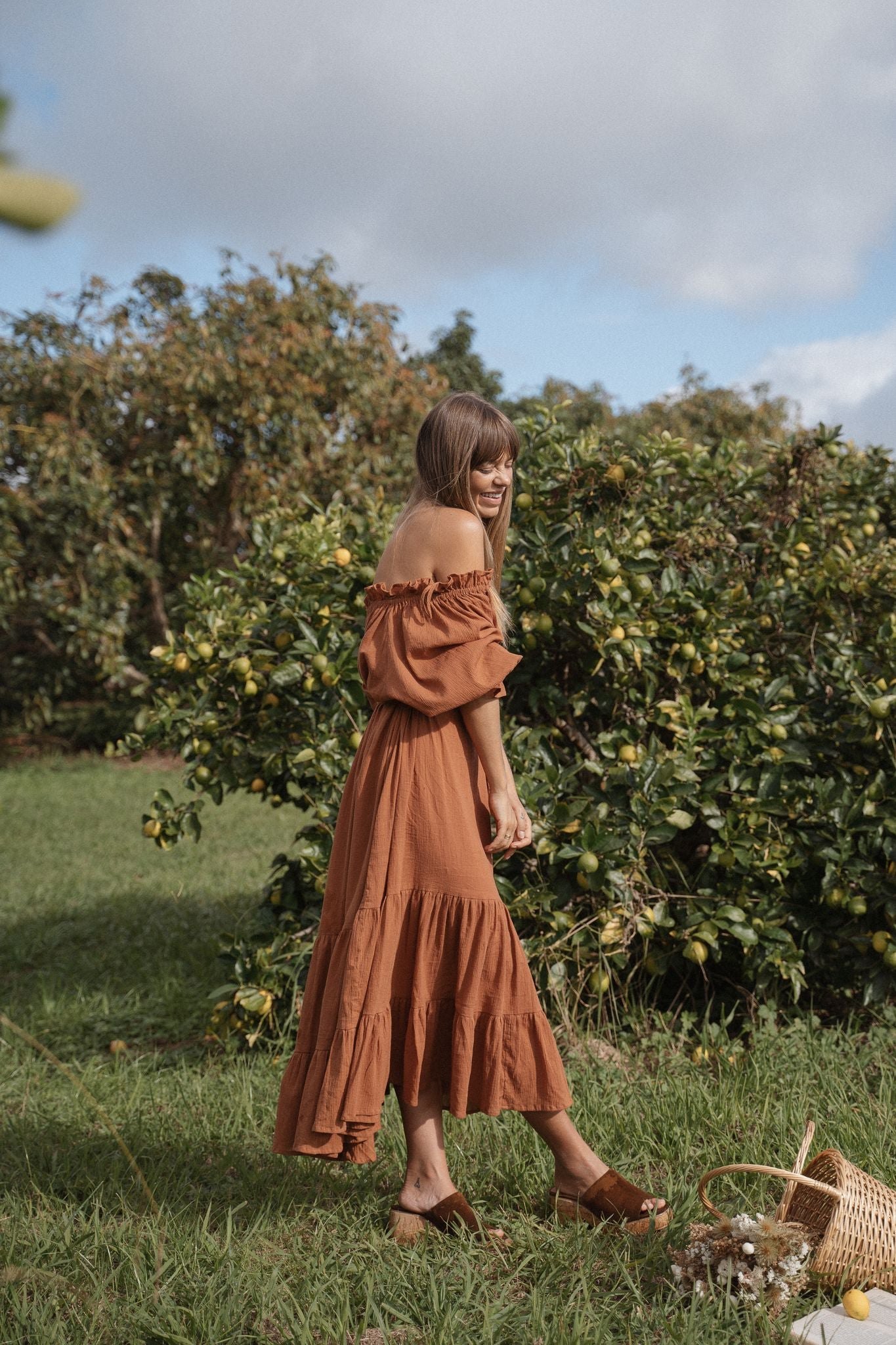 Emmaline Gown | Cinnamon — thumbnail 3
