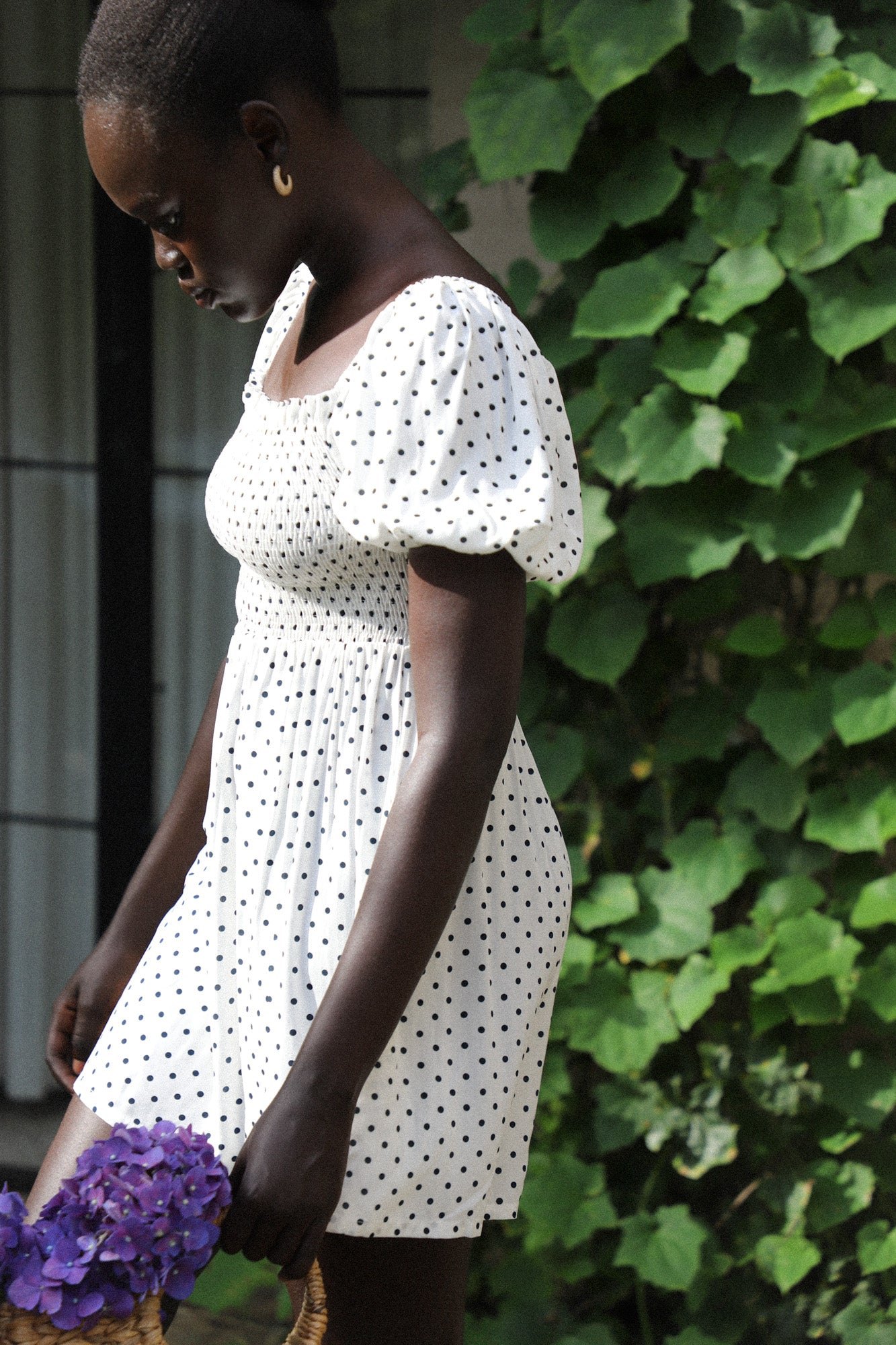 Camille Mini | White Polka Dot — thumbnail 6