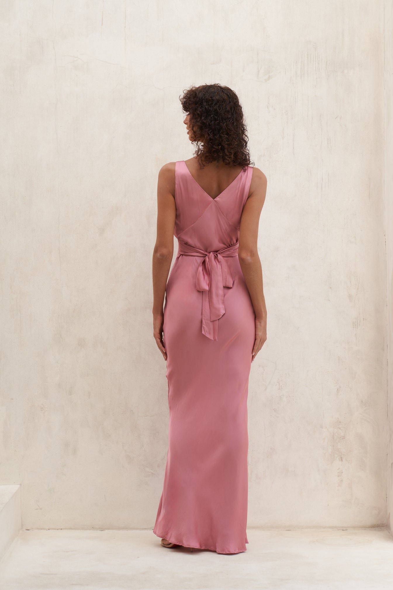 Bessette Maxi Dress | Berry Rose — thumbnail 4
