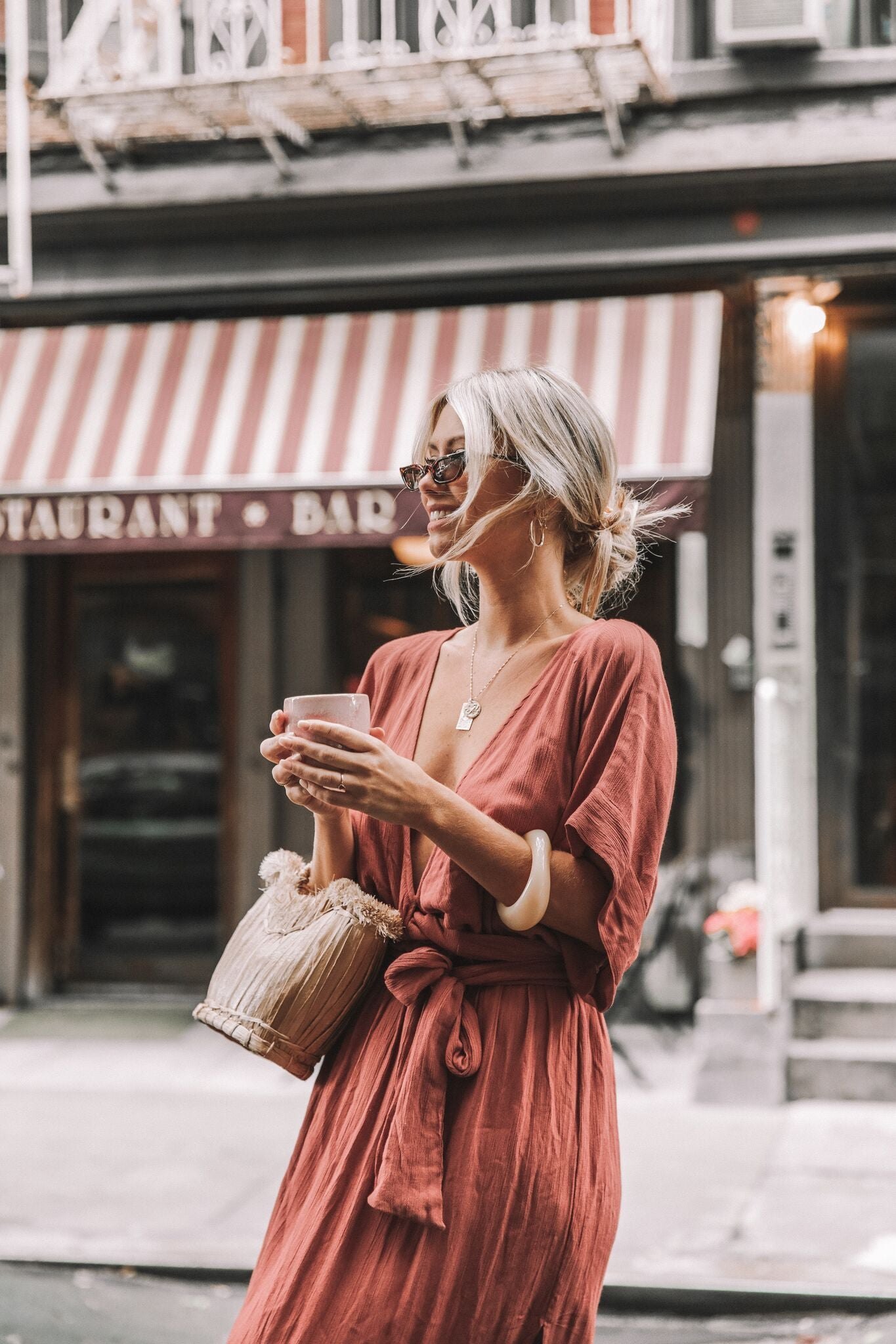 Melody Maxi Dress | Deep Rose — thumbnail 4
