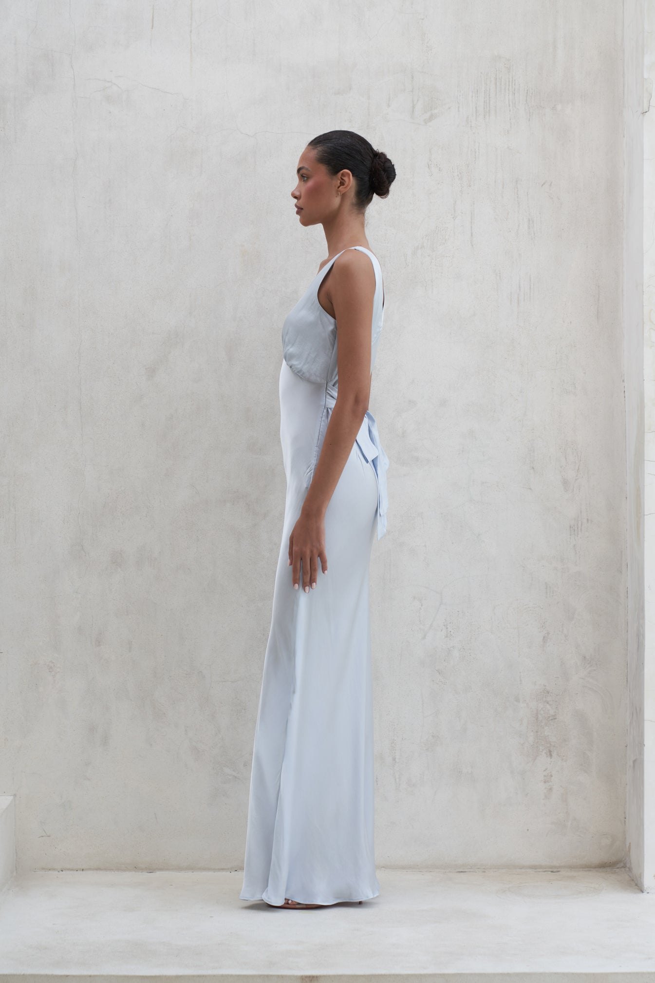 Bessette Maxi Dress | Pearl Blue — thumbnail 7