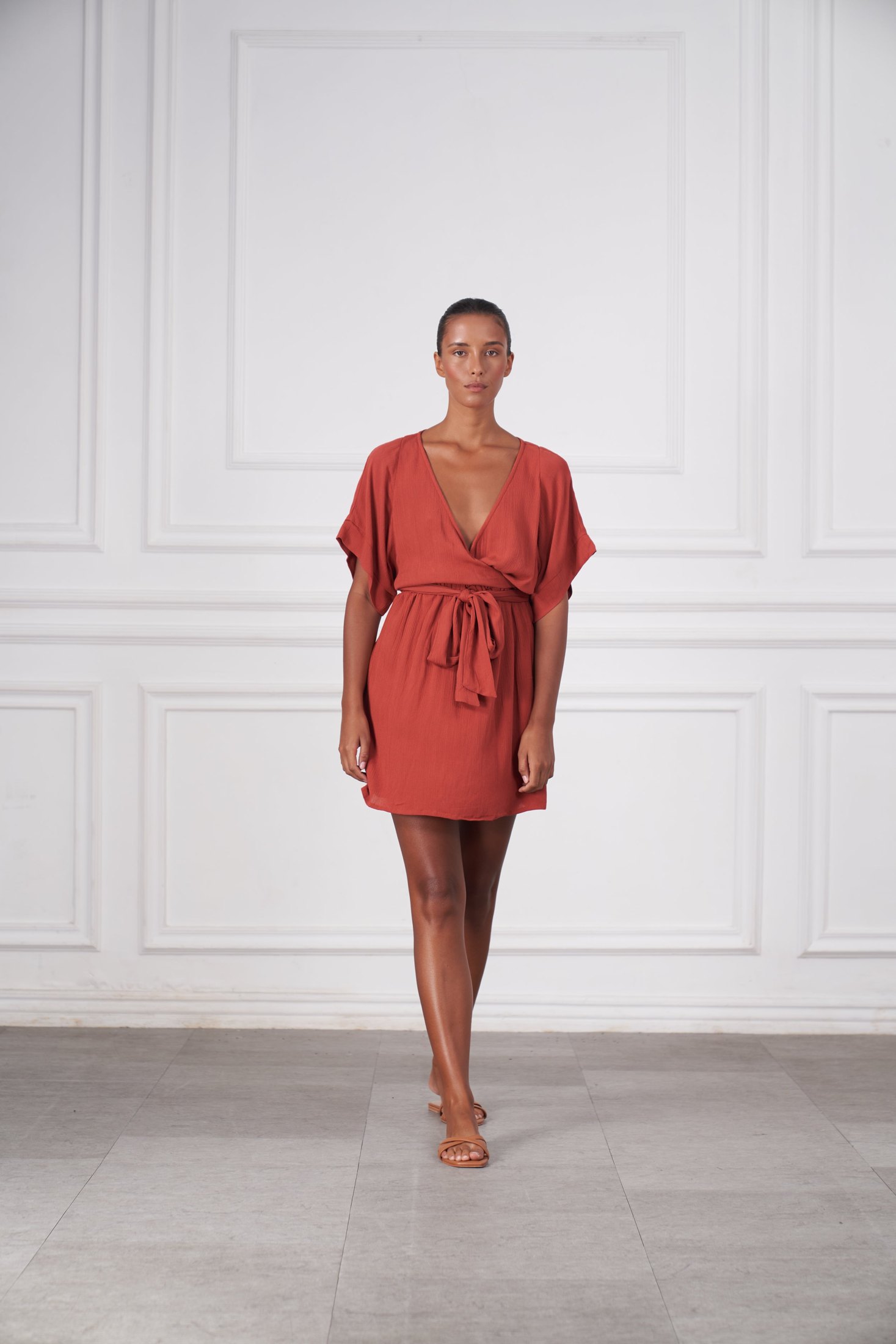Melody Mini Dress | Deep Rose — thumbnail 8