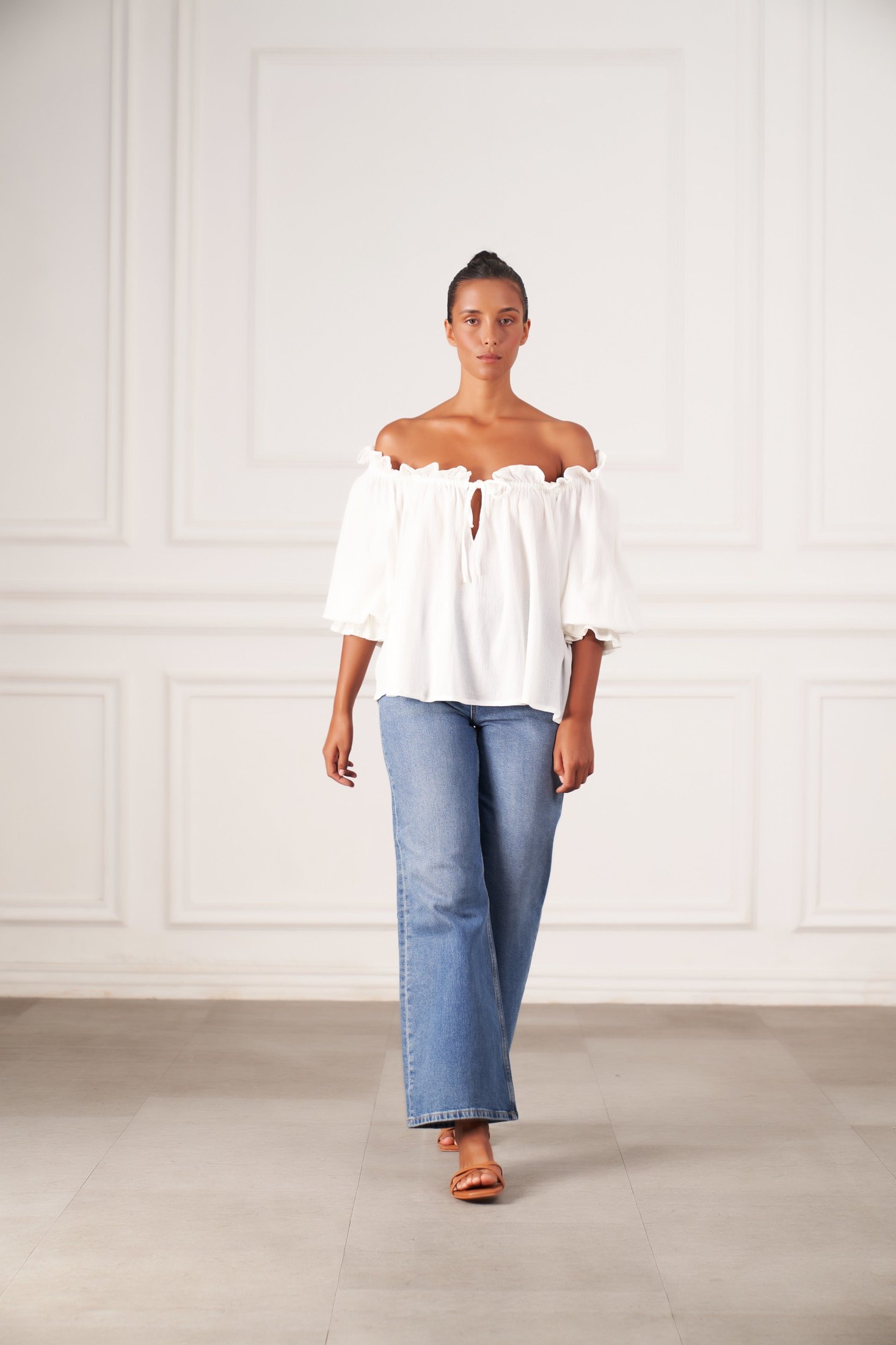 Emmaline Blouse | White — thumbnail 13