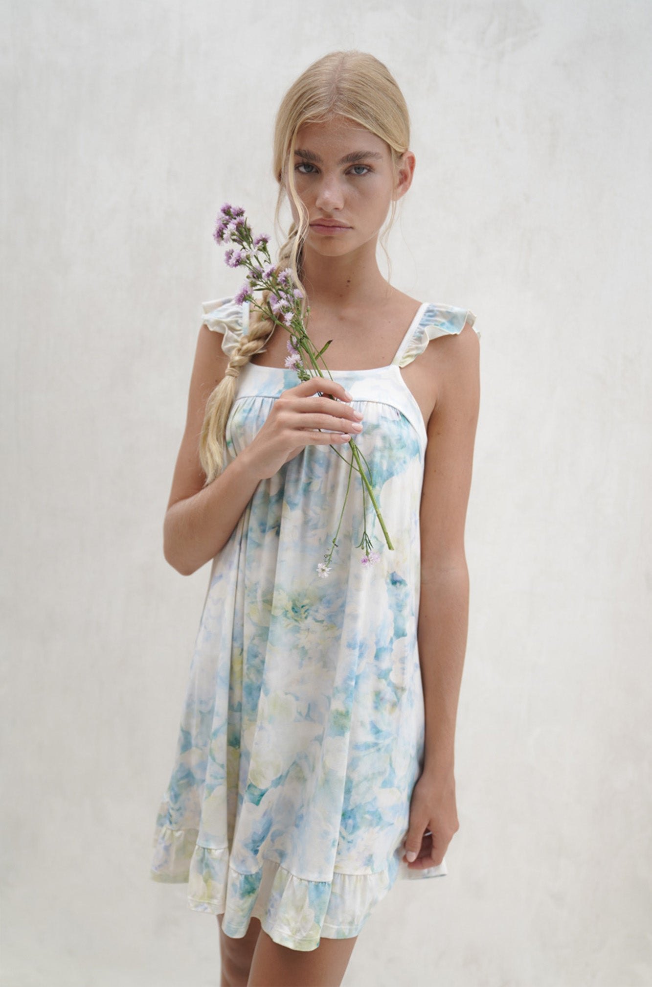 Celine Mini Dress | Forget Me Not — thumbnail 2
