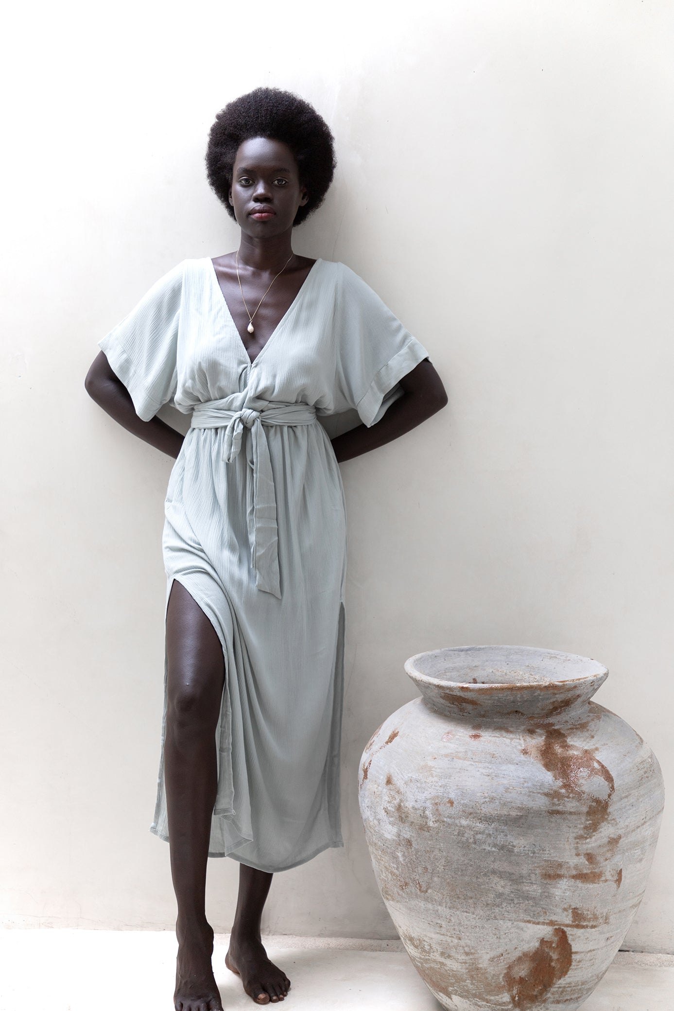 Melody Maxi Dress | Baby Blue — thumbnail 5