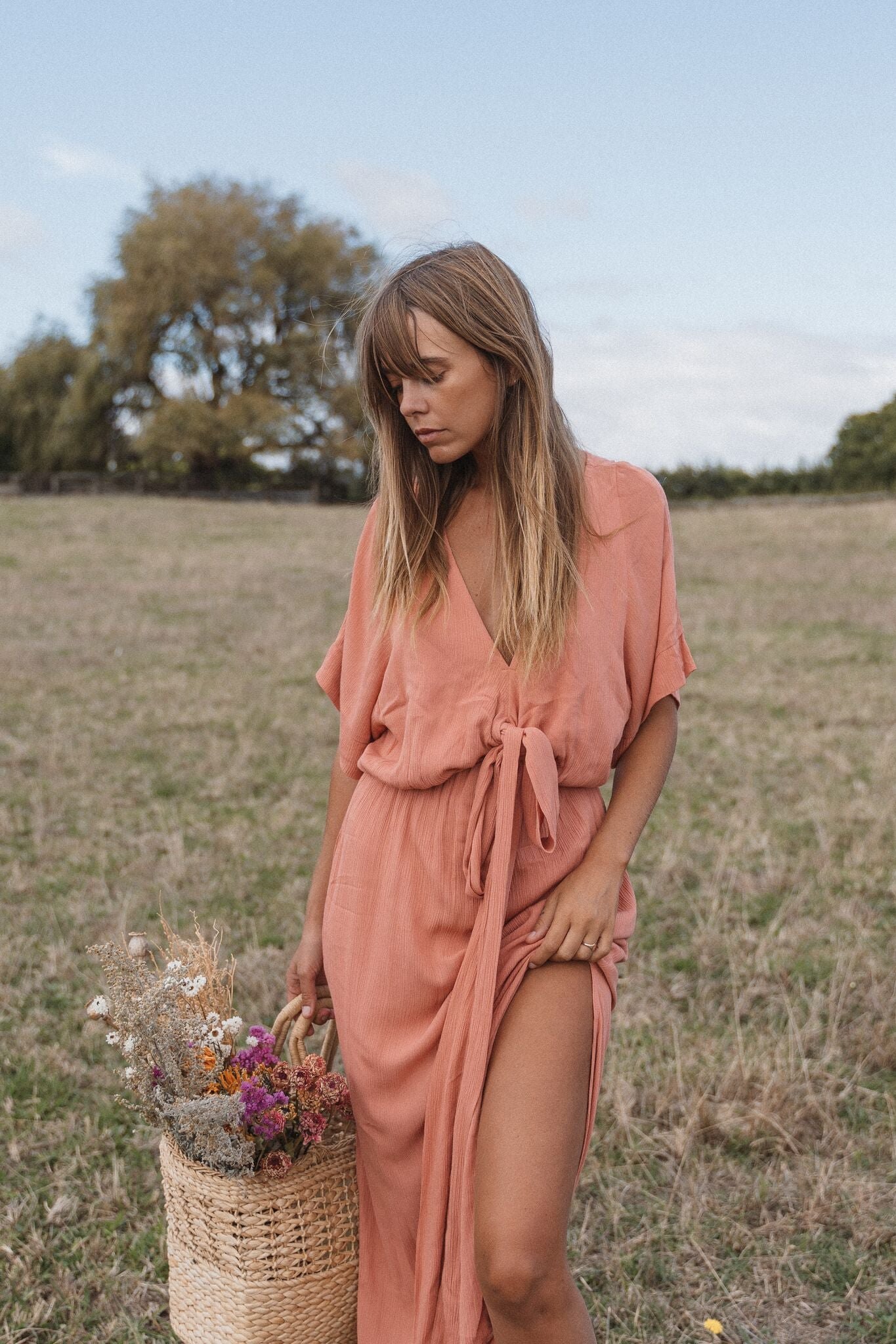 Melody Maxi Dress | Dusty Rose — thumbnail 5