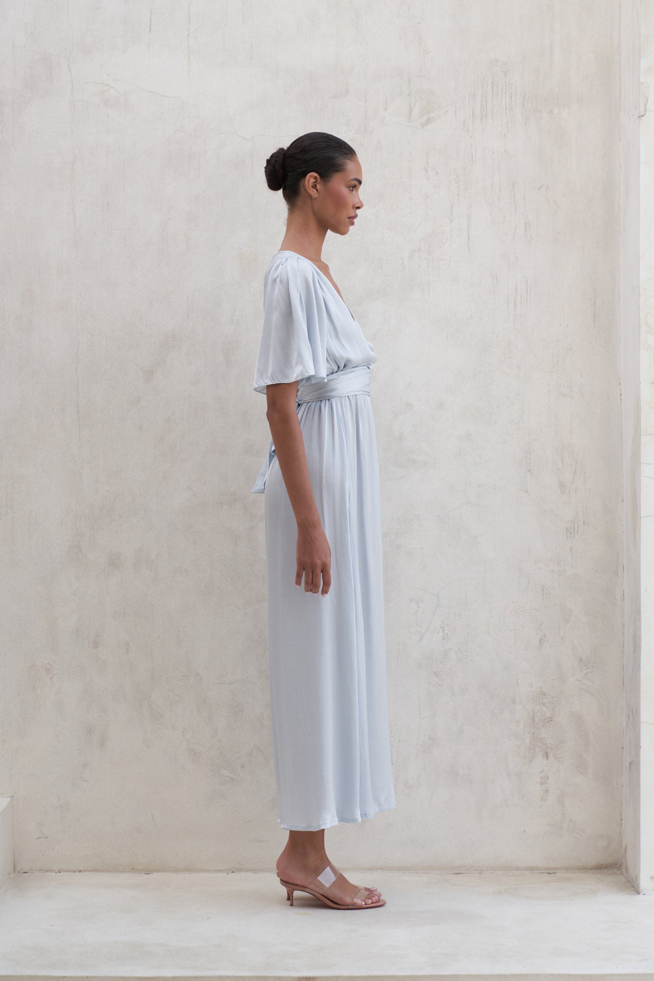Marlowe Maxi Dress | Pearl Blue — thumbnail 4