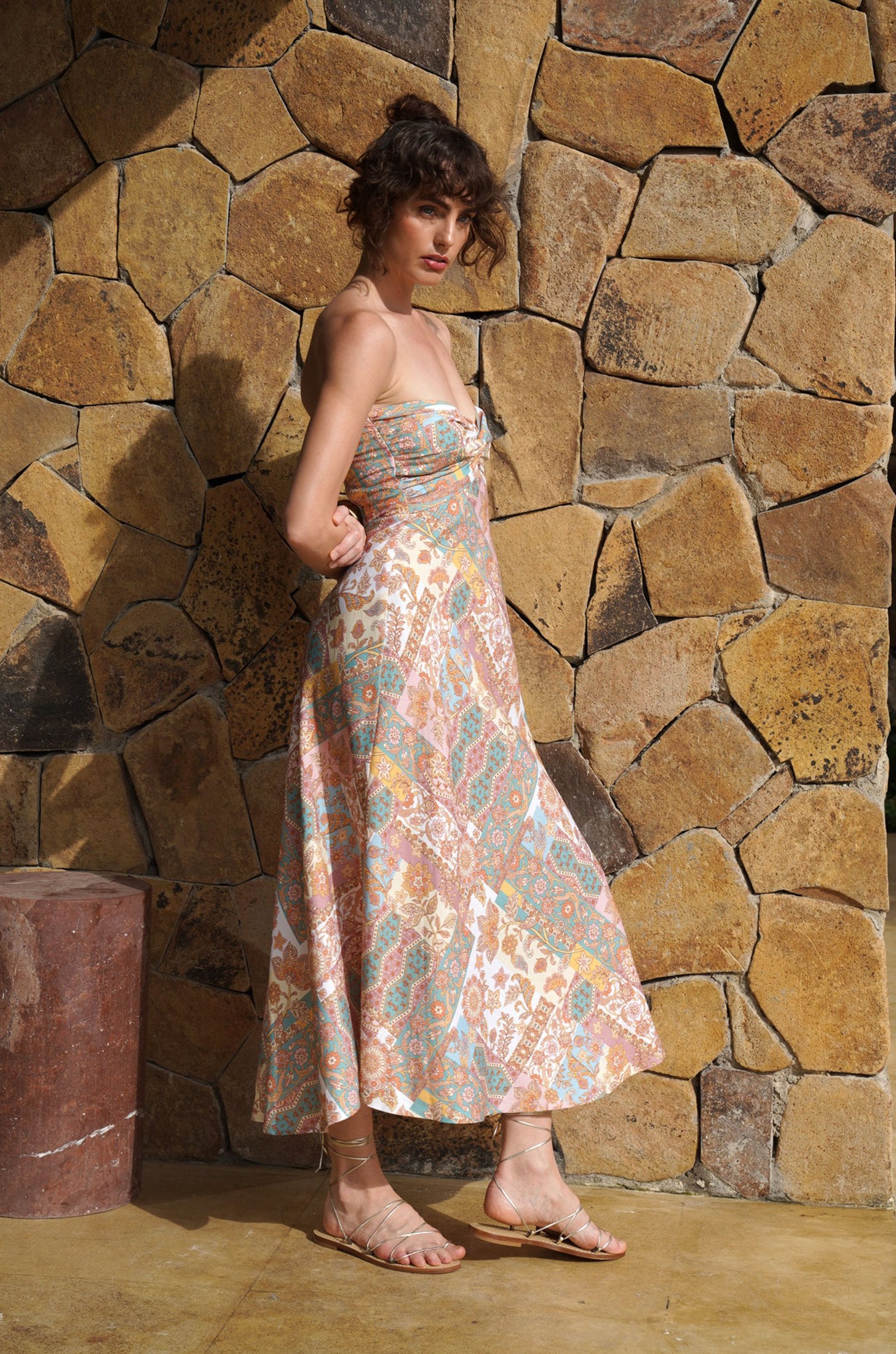 Sabine Midi Dress | Riviera — thumbnail 3