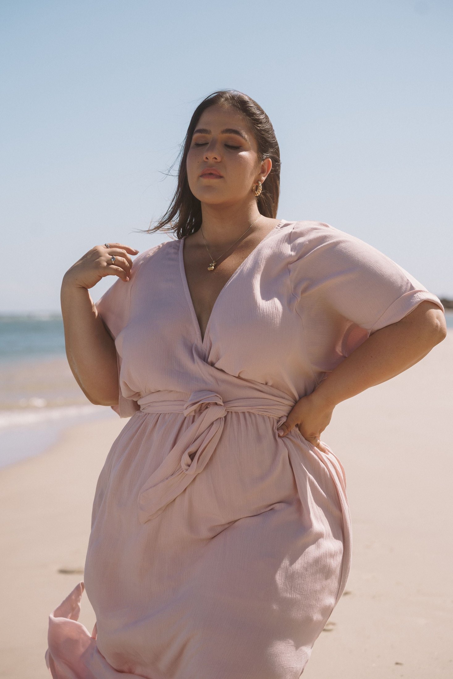 Melody Maxi Dress | Blush — thumbnail 10