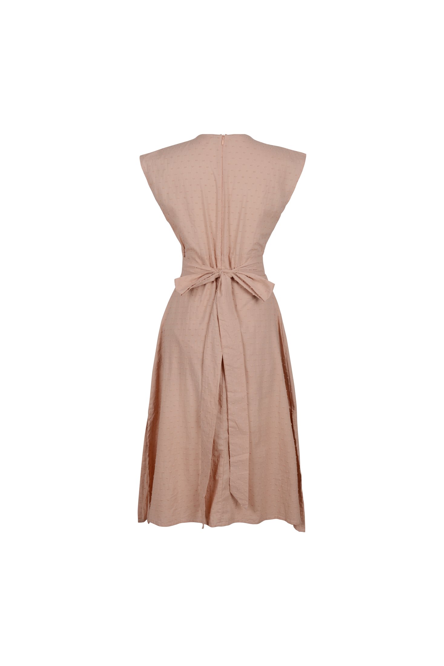 Valentina Midi Dress | Faded Blush — thumbnail 6